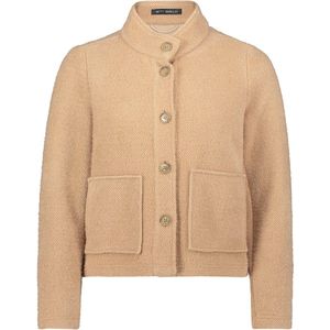 Betty Barclay - Knoop Blazer Jas - Bruin - Dames