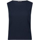 Betty Barclay - Blauw - Gestructureerde Blouse Top - Dames