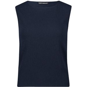 Betty Barclay - Gestructureerde Blouse Top - Blauw - Dames