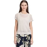 Betty Barclay - Mouwloze Gebreide Trui - Beige - Dames