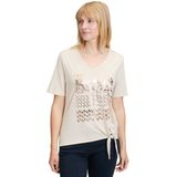 Betty Barclay - Strik Basic Shirt - Beige - Katoen