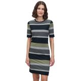 Betty Barclay - Gestreepte Jurk - Veelkleurig - Korte Mouwen