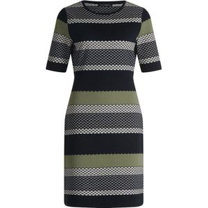 Betty Barclay - Gestreepte Jurk - Veelkleurig - Korte Mouwen