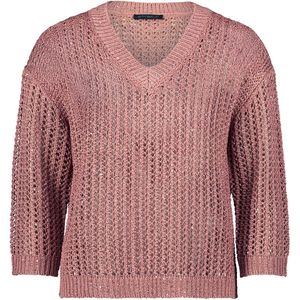 Betty Barclay - Pailletten Gebreide Trui - Roze - Dames