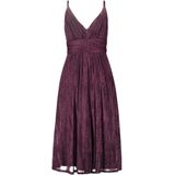 Vera Mont - 0285/4066 - Damesjurk - Aubergine - Jersey