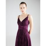 Vera Mont - 0285/4066 - Damesjurk - Aubergine - Jersey