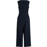 Betty Barclay - Jumpsuit - Donkerblauw - Rug Rits, Ritssluiting, Effen, Mouwloos