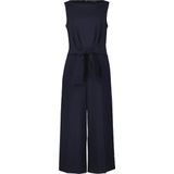 Betty Barclay - Jumpsuit - Donkerblauw - Rug Rits, Ritssluiting, Effen, Mouwloos