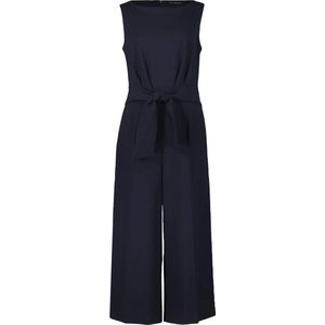 Betty Barclay - Jumpsuit - Donkerblauw - Rug Rits, Ritssluiting, Effen, Mouwloos