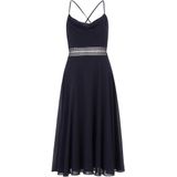 Vera Mont - Cocktailjurk - Nachtblauw - Getailleerd Model - Mouwloos