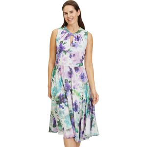 Cocktailkleider Kleid Kurz ohne Arm 42