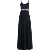 Vera Mont - Gowns - Blauw - Mouwloos - V-Hals - Verstelbare Bandjes