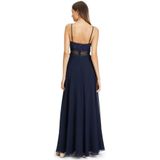 Vera Mont - Gowns - Blauw - Mouwloos - V-Hals - Verstelbare Bandjes