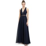 Vera Mont - Avondjurk - Nachtblauw - Maxi - Mouwloos