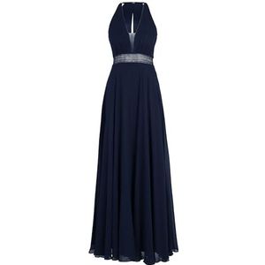 Vera Mont - Avondjurk - Nachtblauw - Maxi - Mouwloos