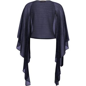 Vera Mont - 49454208 - Sjaal - Blauw - Kleurcode: 8890 Blue/Black