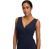 Vera Mont - Avondjurk - Blauw - V-Neck - Dames
