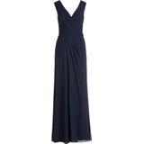 Vera Mont - Avondjurk - Blauw - V-Neck - Dames