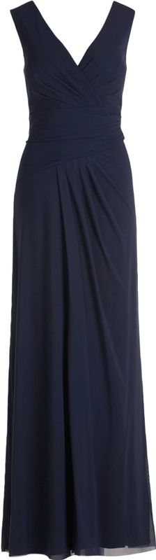 Vera Mont - Avondjurk - Blauw - V-Neck - Dames