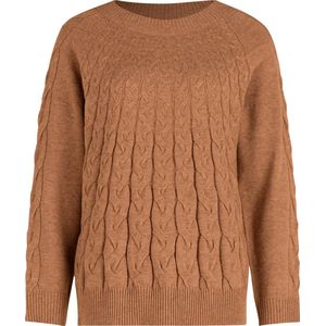 BETTY BARCLAY - Pull - Maat S - Vrouwen - Bruin - Viscose