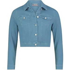 Vera Mont 8662/4088 jeansjas voor dames, Smoky Teal