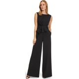 Jumpsuit - Effen - Gladde Stof - Mouwloos - Lange Lengte