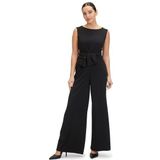 Jumpsuit - Effen - Gladde Stof - Mouwloos - Lange Lengte