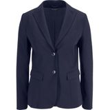Betty Barclay - Tailored Blazer - Blauw - Polyester - Reverskraag met Inkeping