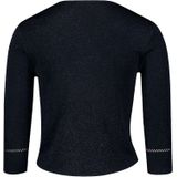 Vera Mont - Glitterende Gebreide Bolero - Blauw - Dames