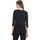 Vera Mont - Glitter Gebreide Bolero - Zwart - Dames