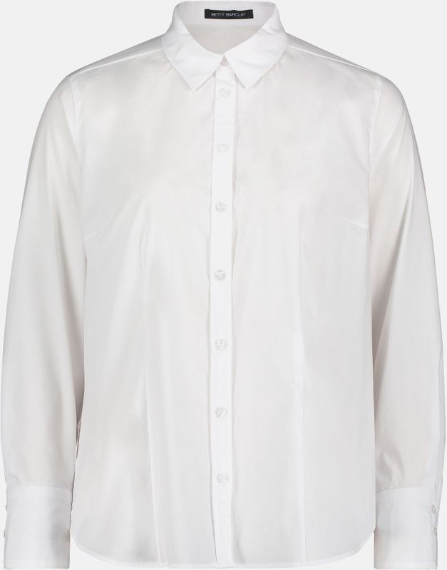 Betty Barclay - Overhemdblouse - Wit - Dames - Klassieke Pasvorm