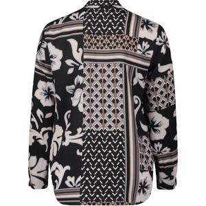 BETTY BARCLAY - Bloes - Maat 36 - Vrouwen - 9875 Black/Beig - Viscose