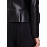 Betty Barclay - Blazer - Zwart - Imitatieleder - Aansluitende Pasvorm