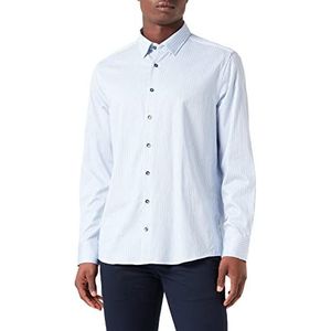bugatti Heren 9750-38522 hemd met button-down kraag, lichtblauw 320, Regular, Lichtblauw-320, 4XL