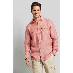 bugatti Heren 9150-38900 hemd, roest-690, regular, Roest-690, L