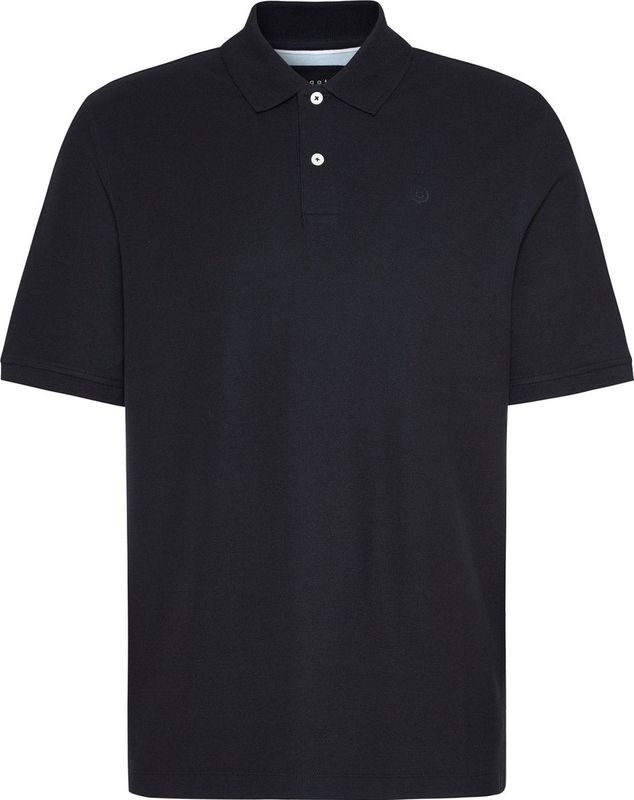 Bugatti - Basic Essential - Poloshirt - Marine - Aansluitende Pasvorm