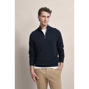 Marine Schipperstrui - Katoen - Lange Mouwen - Staande Kraag