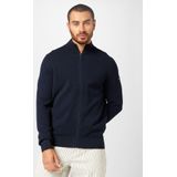 Bugatti - Basic Essential - Vest - Marine - Met Ritssluiting