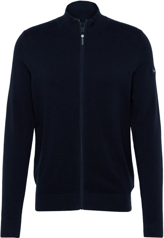 Bugatti - Basic Essential - Vest - Marine - Met Ritssluiting