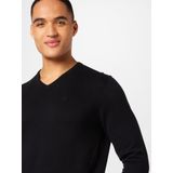 Pullovers - Zwart - Comfortabel Model - Lange Mouwen - V-hals