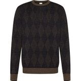 Bugatti - Gebreide Trui - Ruitpatroon
