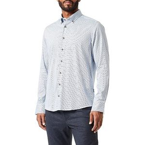 bugatti Vrijetijdshemd voor heren, 1:1 mouw, Lichtblauw-320, M