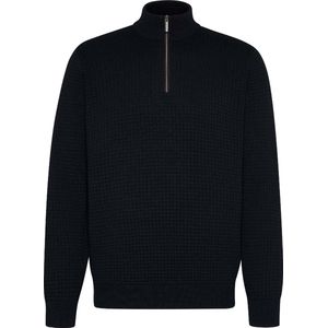 Bugatti, Heren, Truien, Blauw, Maat: L Katoen,