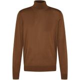 Coltrui - Cognac - 100% Merinowol - Regular Fit