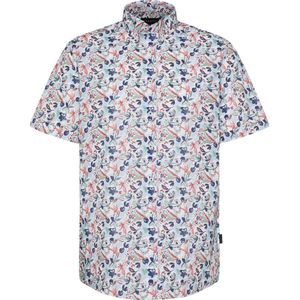 Bugatti Clothing casual overhemd met korte mouwen