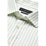 Bugatti - Casual Overhemd - Lichtgroen - 100% Katoen