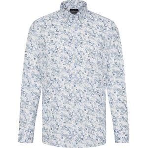 Bugatti Herren Casual overhemd met bloemenprint