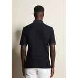 Bugatti Poloshirt - Donkerblauw - Katoen - Wijde Fit