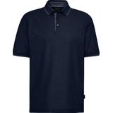 Bugatti Poloshirt - Donkerblauw - Katoen - Wijde Fit