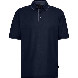 Bugatti Poloshirt - Donkerblauw - Katoen - Wijde Fit